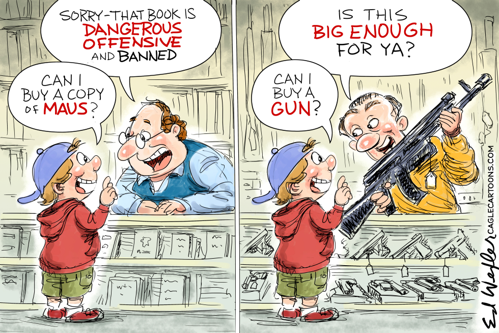 Ban Books Buy Guns