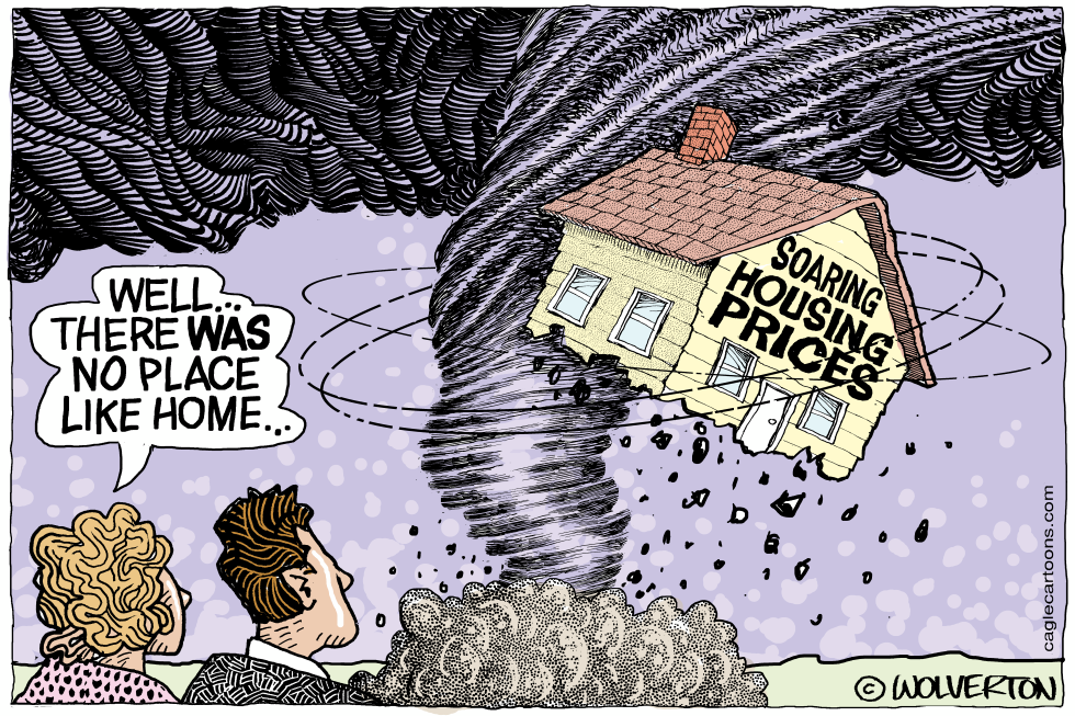 Housing Costs Whirl Out of Reach Market Storm