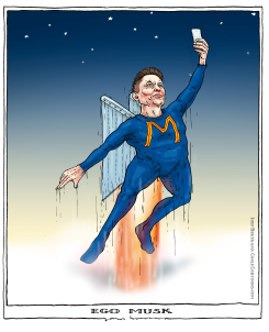 EGO MUSK by Joep Bertrams
