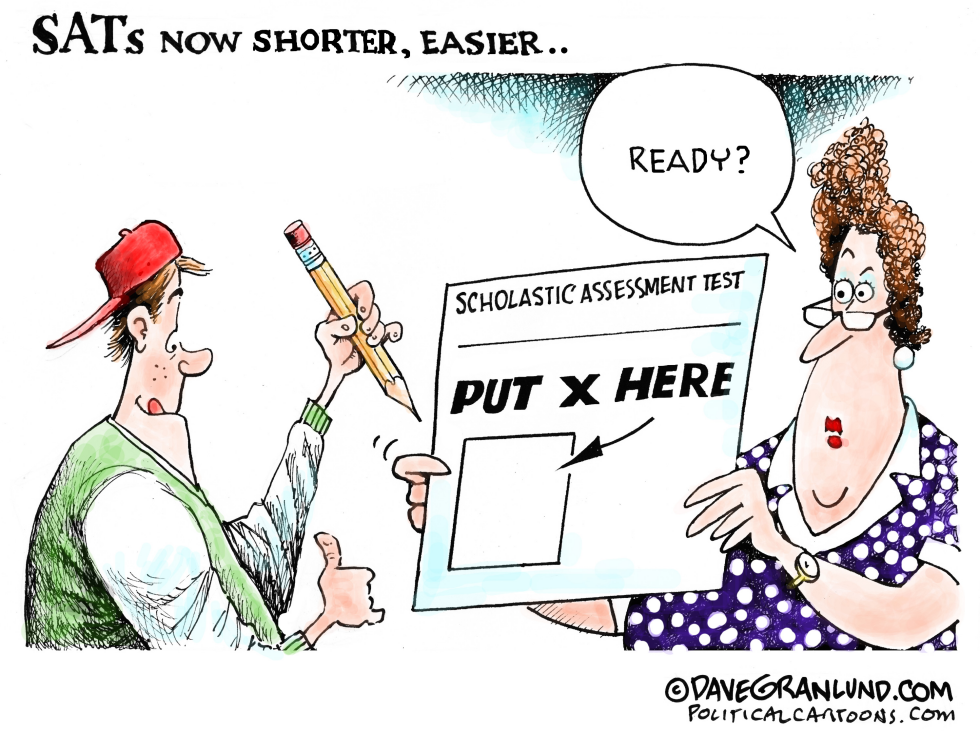 SAT now shorter, easier