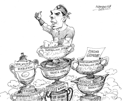 ON TENNIS OLYMP by Petar Pismestrovic
