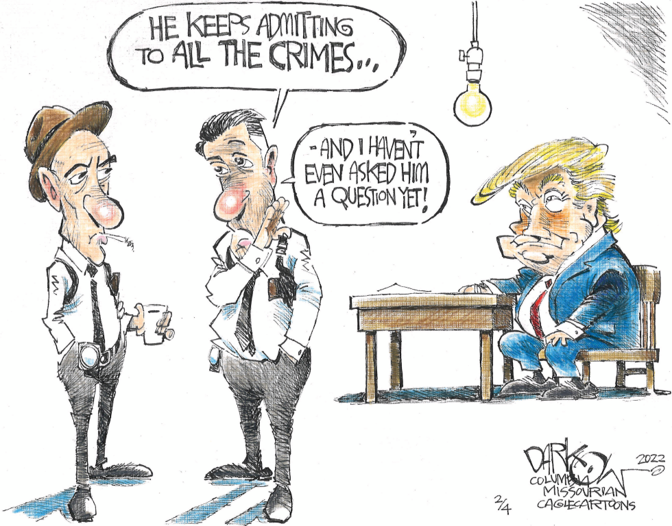 Trump spills the beans