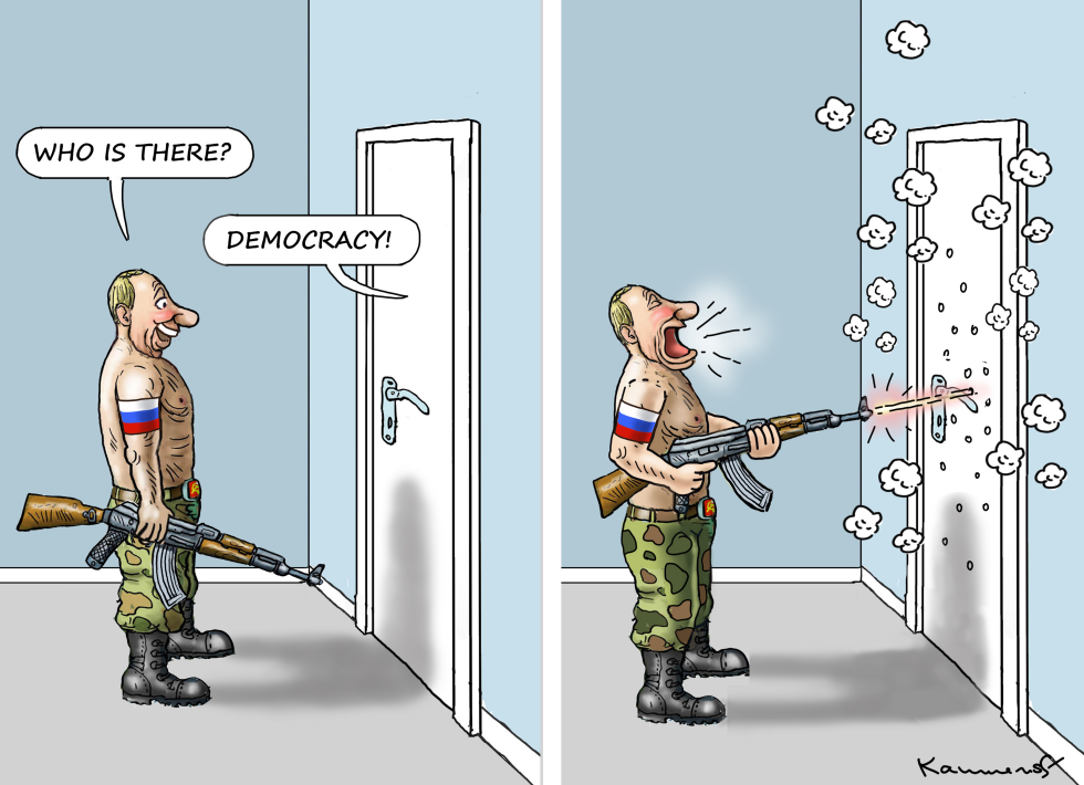 Nervous Putin