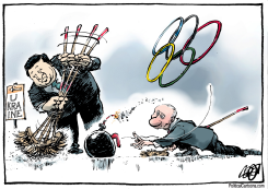 PUTIN IN CHINA by Jos Collignon