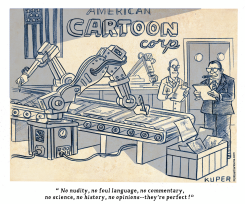 CARTOON CENSORSHIP by Peter Kuper