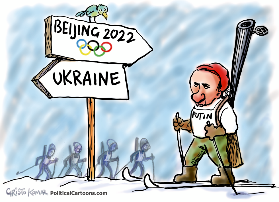 Putin at the Olympic games