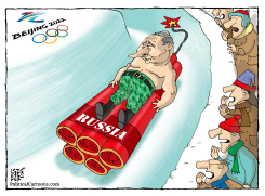 PUTIN'S WINTER GAME by Nikola Listes