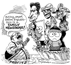 FAMILY NEWSPAPER by Sandy Huffaker