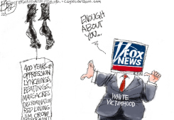 RACE HANG UPS by Pat Bagley