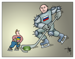PUTIN - UKRAINE WINTERGAMES by Arend van Dam