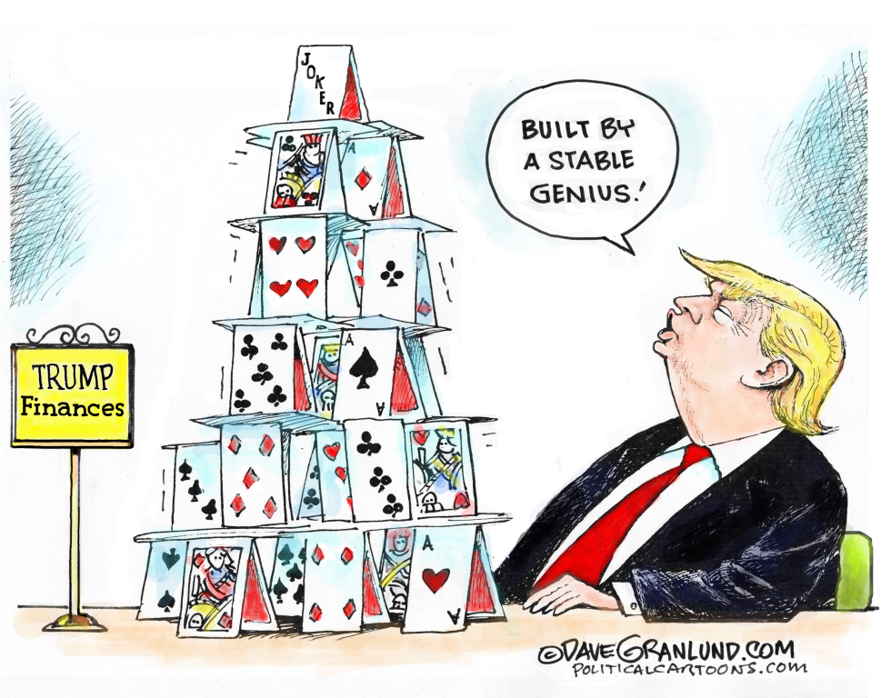Trump shaky finances