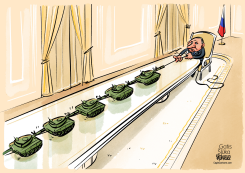 WITHDRAWAL OF RUSSIAN FORCES by Gatis Sluka