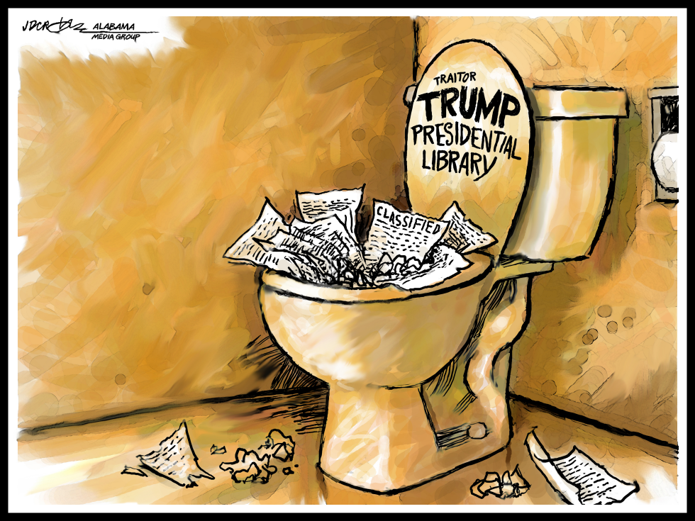 Trump's Gold Toilet of Shame