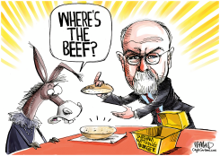 DURHAM NOTHING BURGER by Dave Whamond