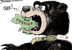 RUSSIAN SANCTIONS by Joe Heller