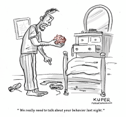 TALKING TO YOUR SELF by Peter Kuper