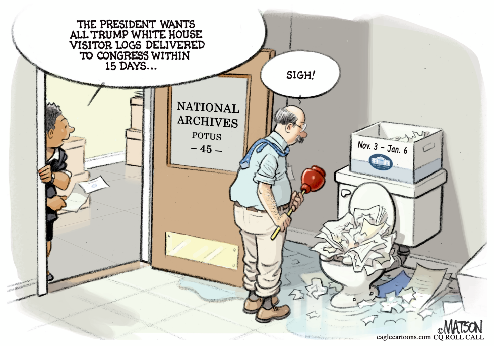 Trump January 6 Document Flush
