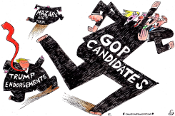 TRUMP ENDORSEMENTS by Randall Enos