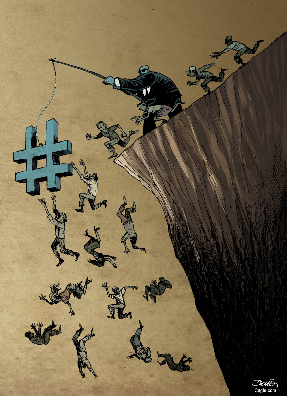 The hashtag generation