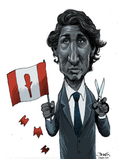 TRUDEAU'S TOUCH by Dario Castillejos