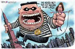 DEFUND THE POLICE CRIME WAVE by Rick McKee