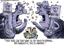 NORMAL PROBLEM by Joe Heller