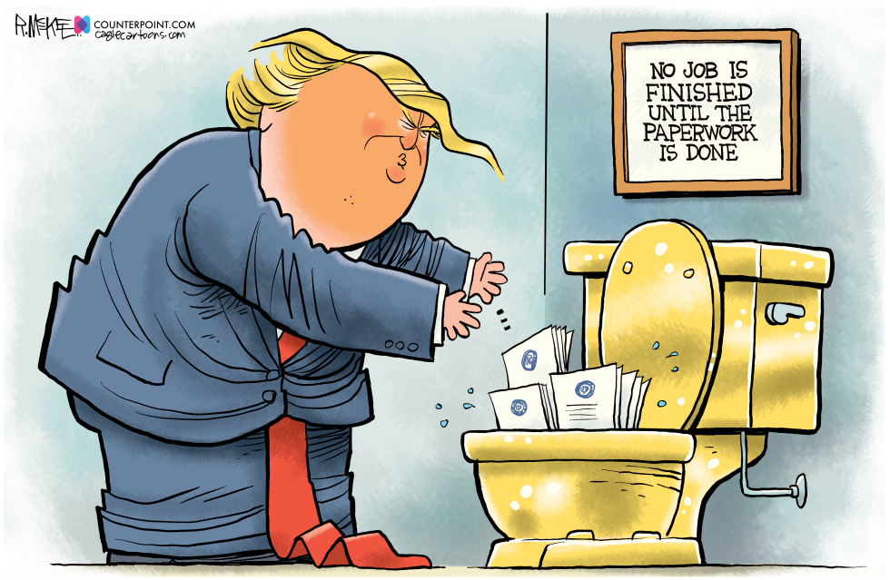 Trump Toilet Paperwork