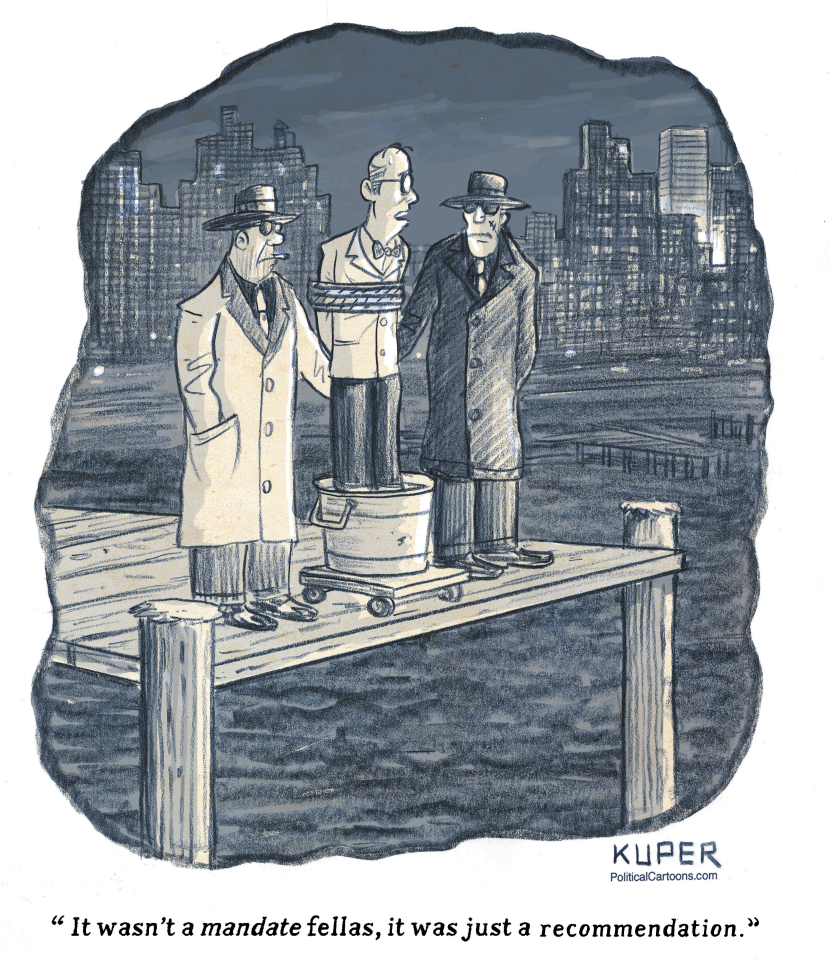 Mandate vs Recommendation