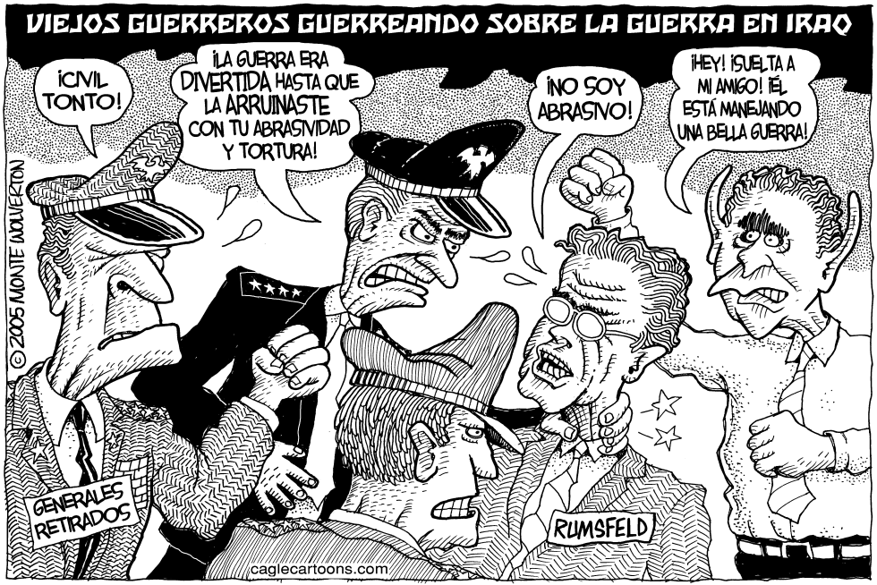  RUMSFELD Y LOS GENERALES by Wolverton