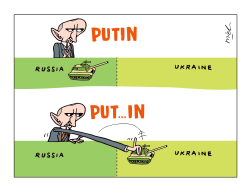 PUTIN AND UKRAINE by Deng Coy Miel