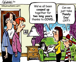 COVID FAMILY DAY by Steve Nease