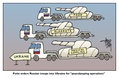 RUSSIAN PEACEKEEPING by Arend van Dam