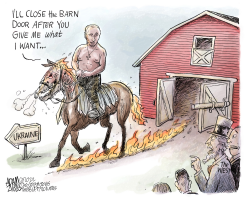 INVADING UKRAINE by Adam Zyglis