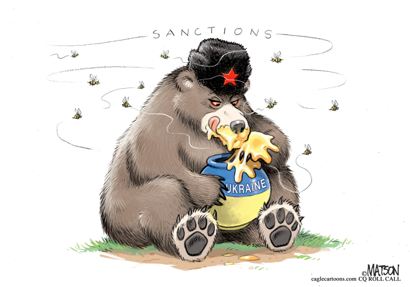 Russian Bear Ignores Sanctions