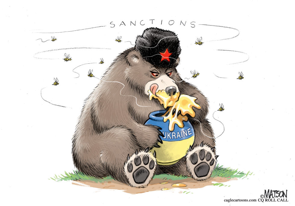 Russian Bear Ignores Sanctions