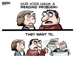 	BOOK BURN by Steve Sack