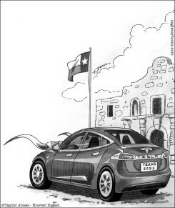 TESLA IN TEXAS by Taylor Jones