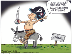 NAPOLEON PUTIN by Bob Englehart