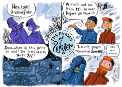 WINTER BLUES by Guy Parsons