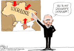 PUTIN HITLER by Pat Bagley