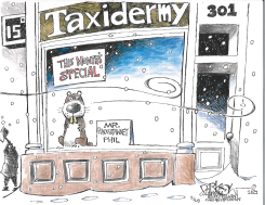 SICK OF WINTER by John Darkow
