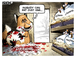 PUTIN’S TARGETS by Steve Sack