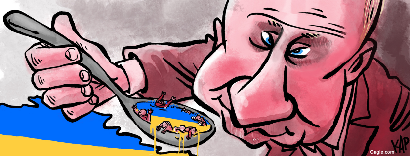 Putin is hungry