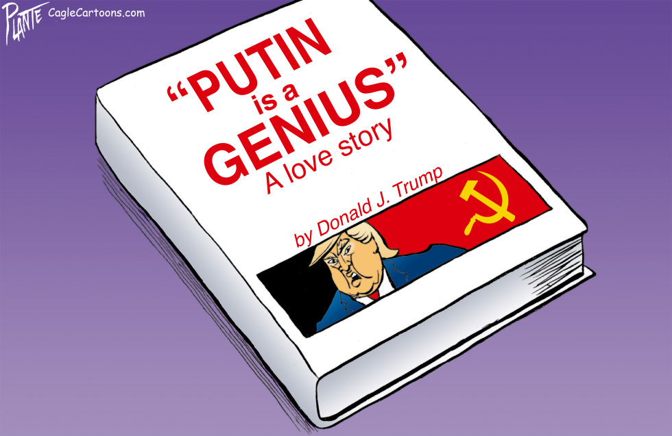 Putin and Trump sittin' in a tree…