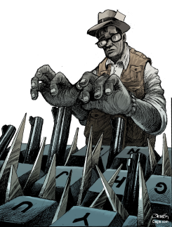 THE RISKS OF JOURNALISM by Dario Castillejos