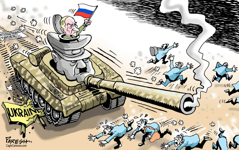 Putin invades Ukraine