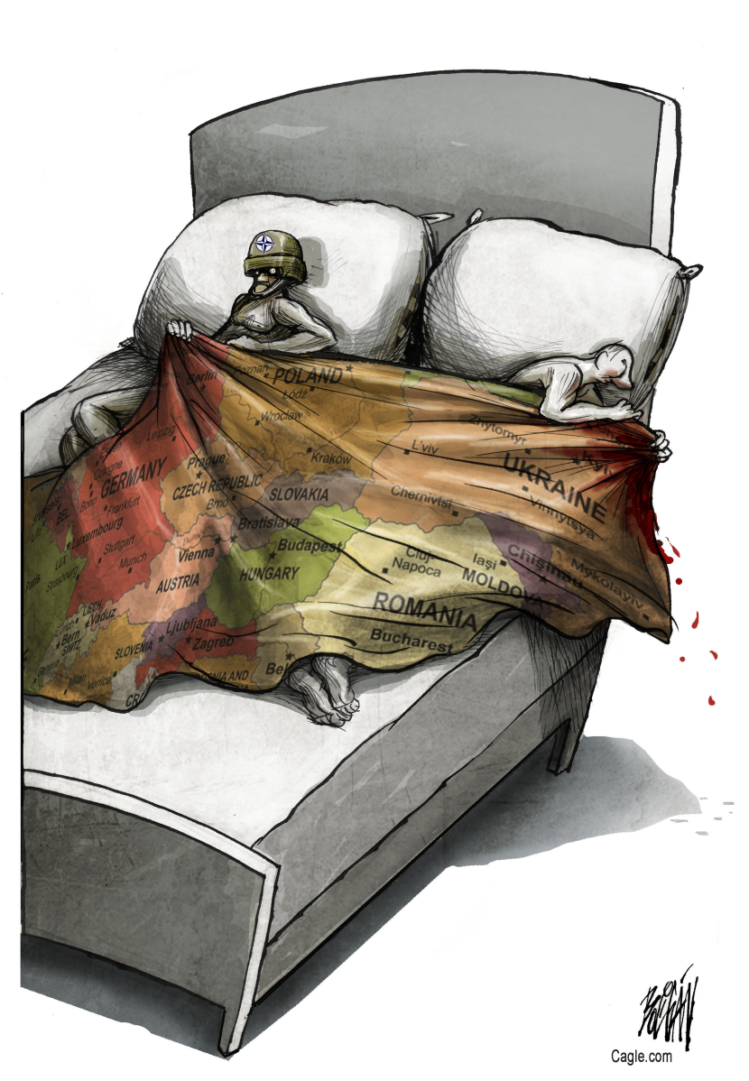 NATO and Putin in Bed Together
