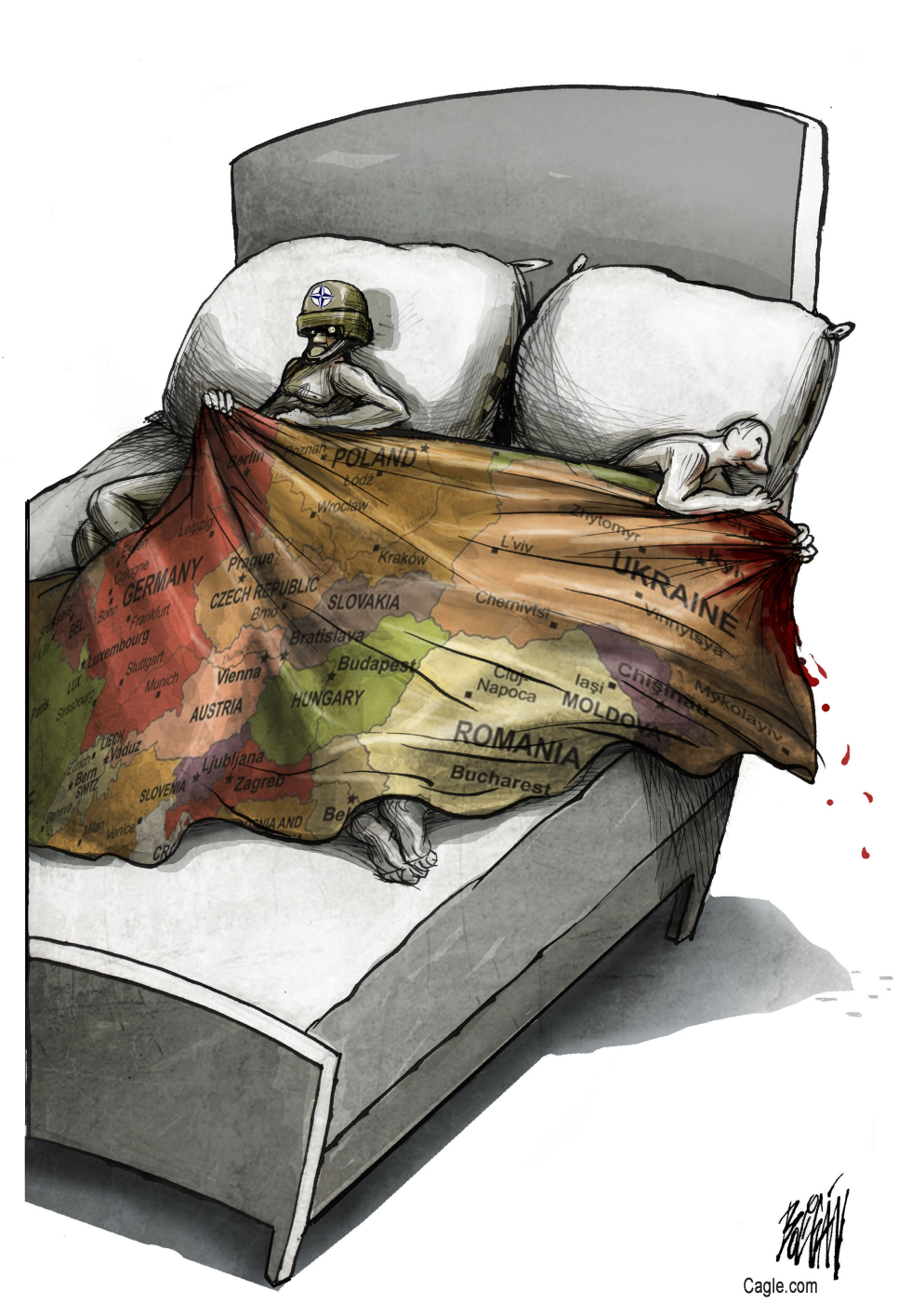 NATO and Putin in Bed Together