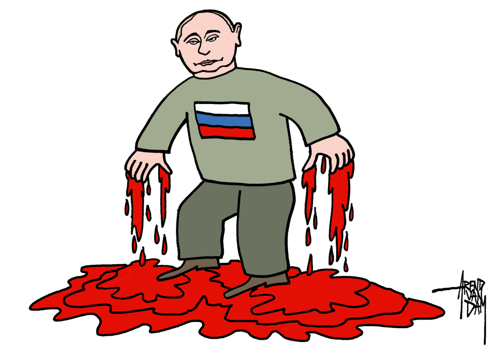 Putin criminal of war
