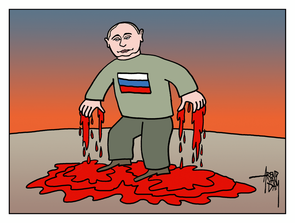 Putin criminal of war